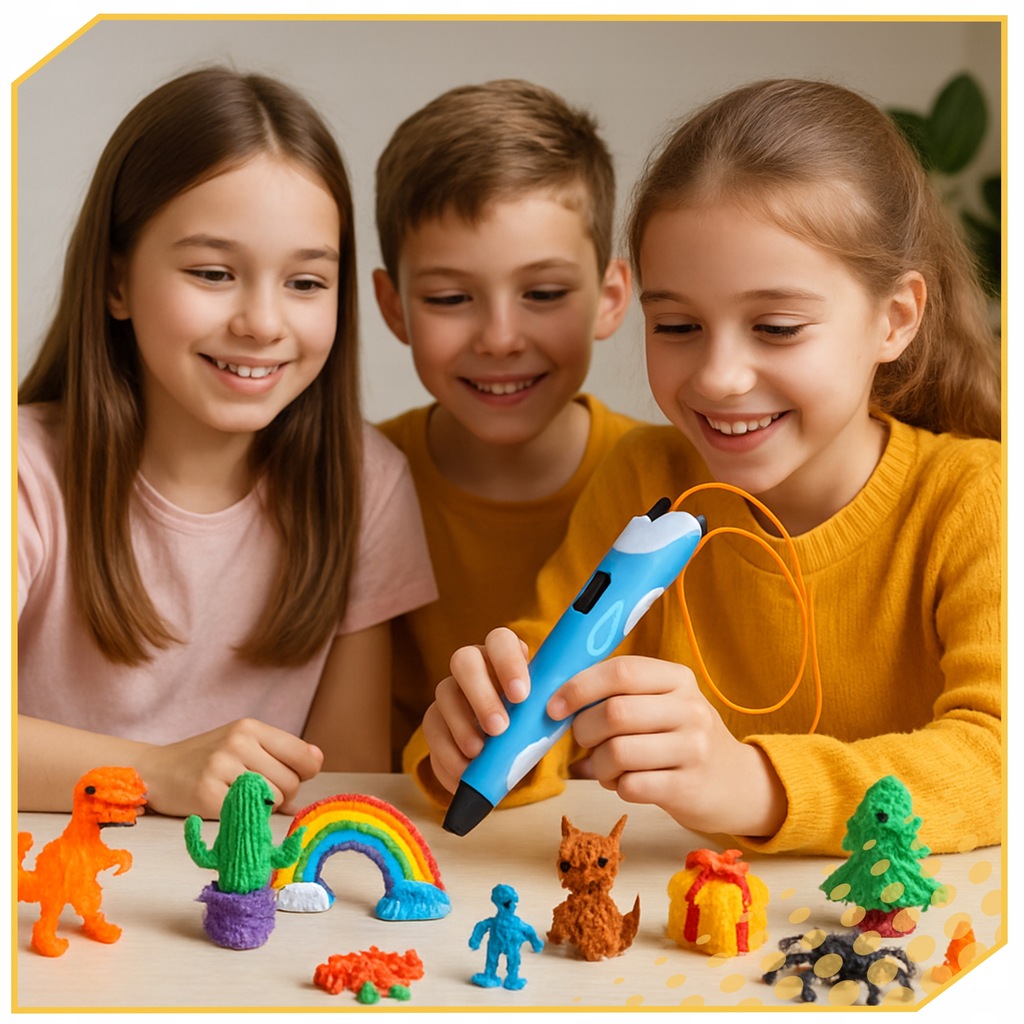 WKŁADY FILAMENT PLA WKŁAD DO DŁUGOPISU 3D PEN 100 M 40 kolorów Producent Lewer